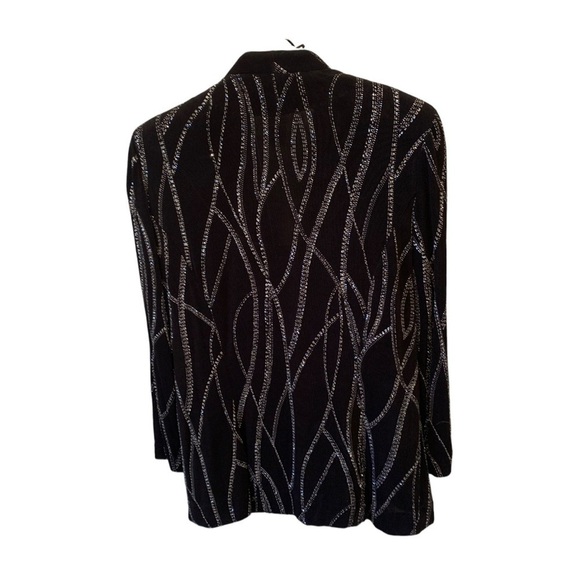 GORGEOUS! Perfect for the holidays! NEVER Worn Sequin Twin Set Sz S - Picture 3 of 9